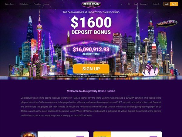 Jackpot City Casino Review (Canada)